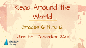Read Around the World - Grades 6 to 12 - June 1st to December 22nd