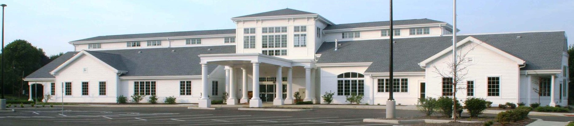 Picture of the front of the Leetonia Public Library building